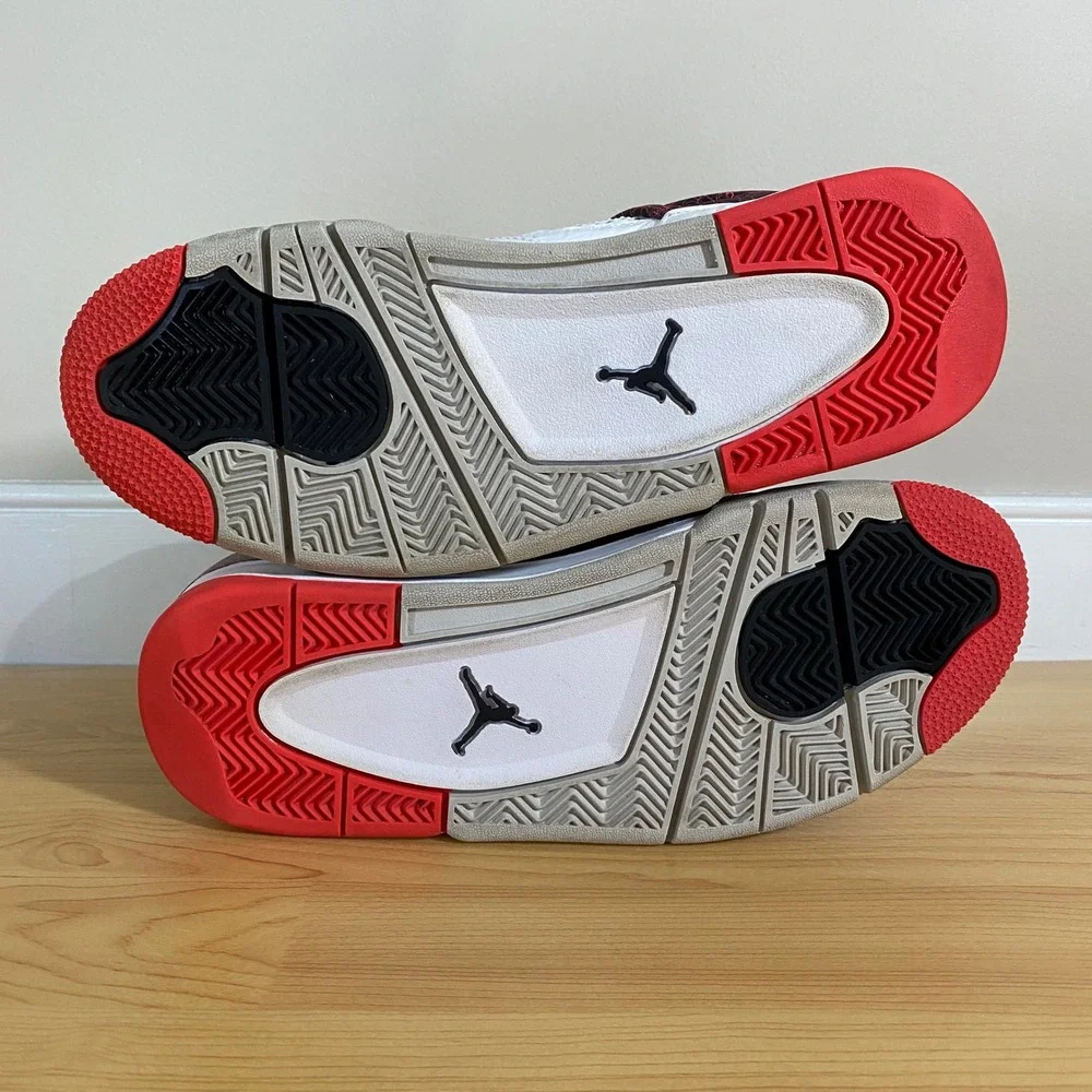 Air Jordan 4 Retro Flight Nostalgia 308497-116 Mens 7.5